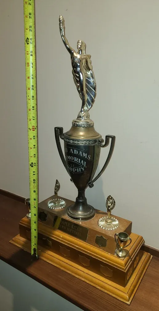 Bob Adams Memorial Trophy Maple Ridge Softball image indicator(2)