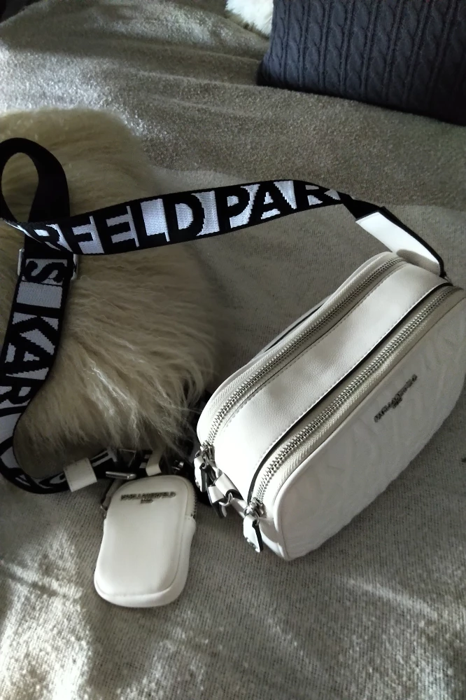 Karl Lagerfeld White Crossbody Bag/NEW - photo 2