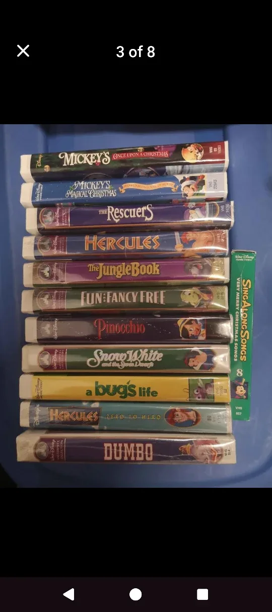 Disney VHS Tapes - Classic Collection image indicator(3)
