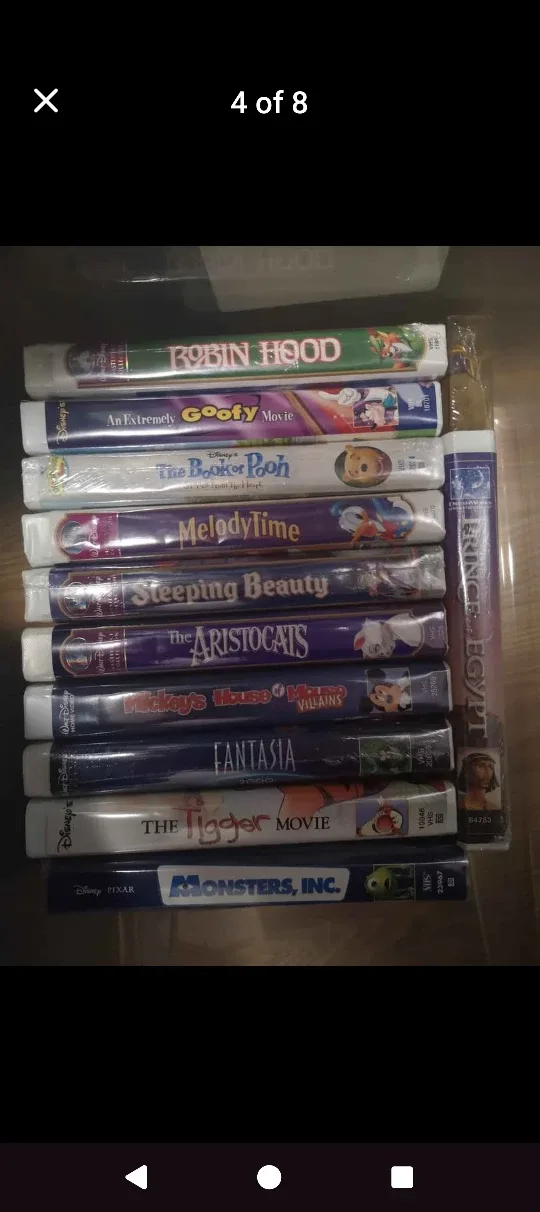 Disney VHS Tapes - Classic Collection image indicator(4)