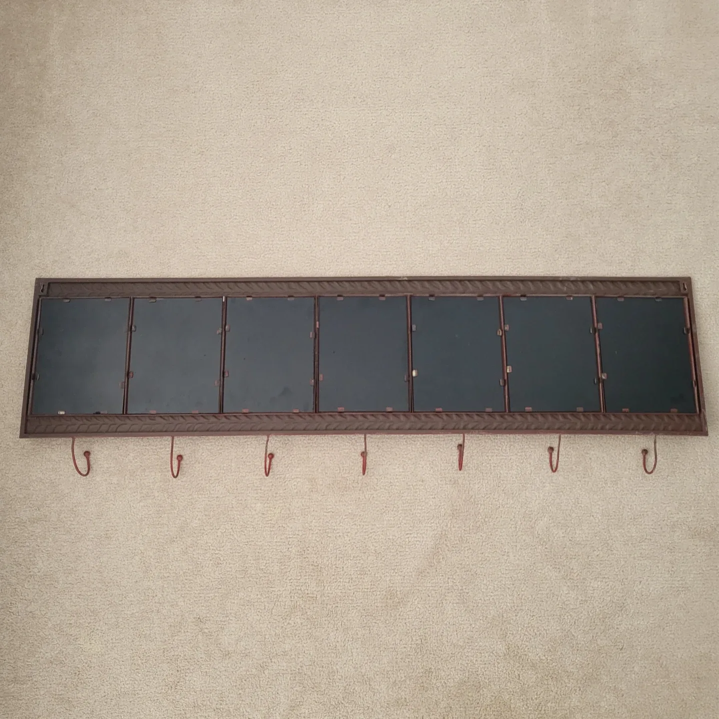 Pristine! Chalk Board 7-Day Calendar+Hooks - Quick Pickup!🚀 image indicator(6)