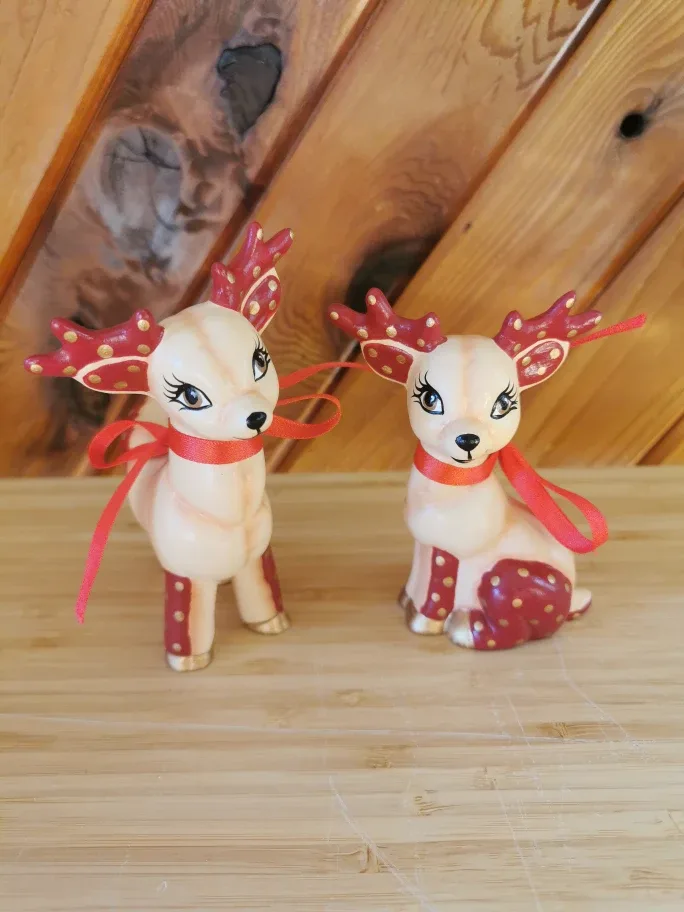 Vintage Christmas Reindeers