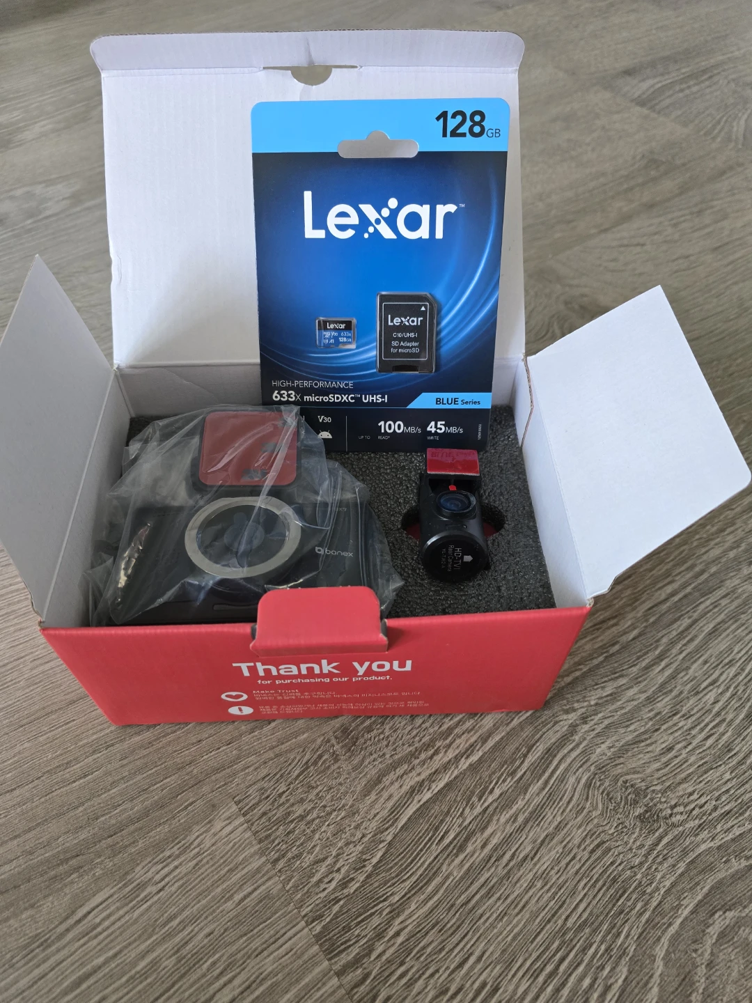 New Banex BX7 Dash Cam 128GB - photo 2