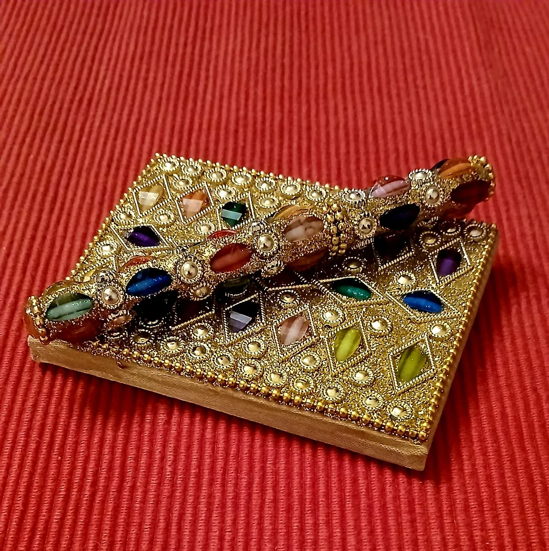 Faux Jewel Covered Notebook & Pen