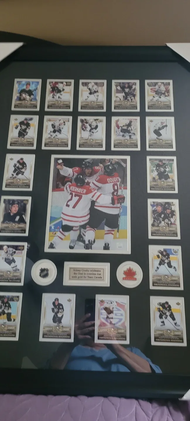 Sidney Crosby Framed Hockey Memorabilia image indicator(2)
