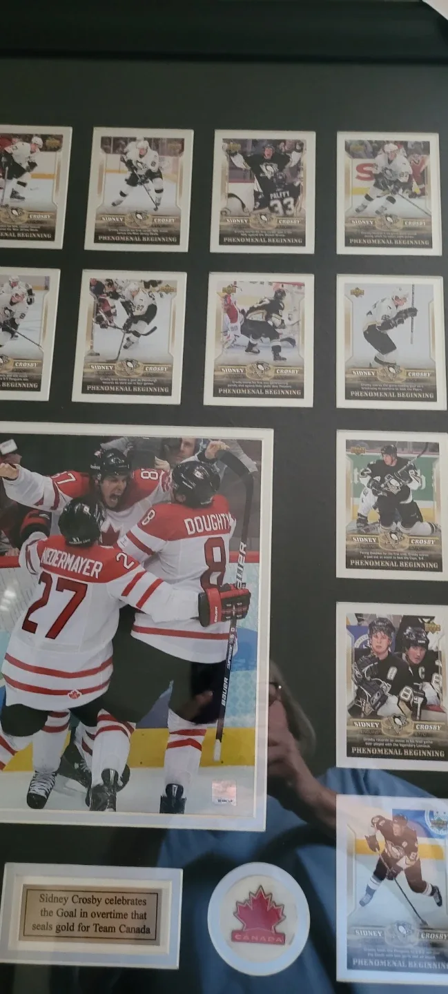 Sidney Crosby Framed Hockey Memorabilia image indicator(3)