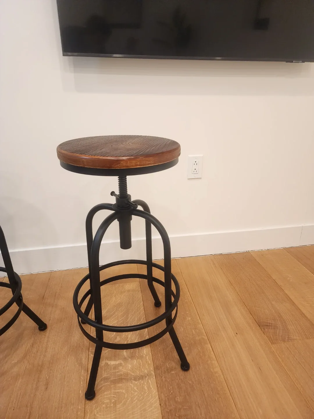 Industrial Style Bar Stool