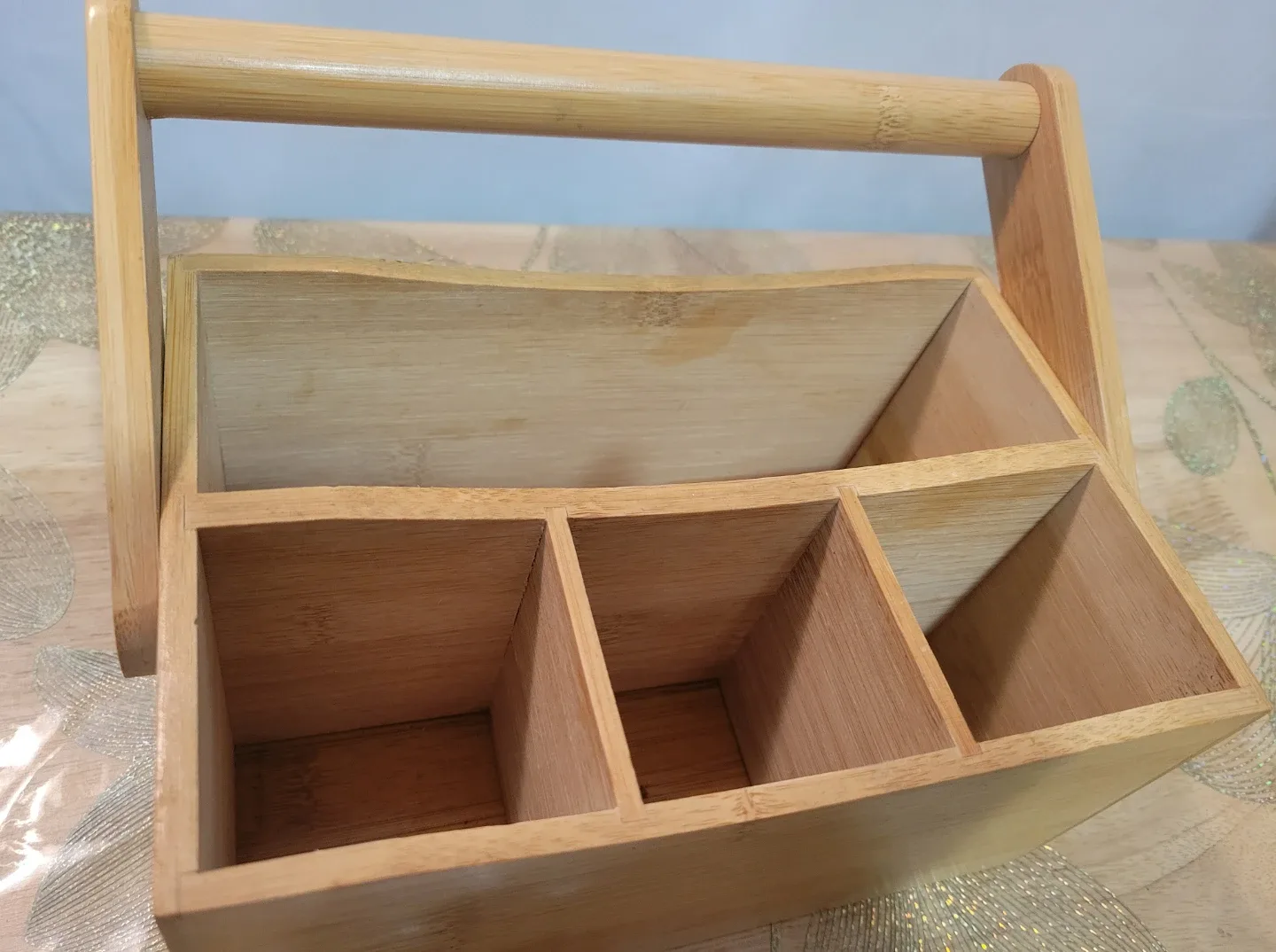Wooden Utensil Caddy image indicator(2)
