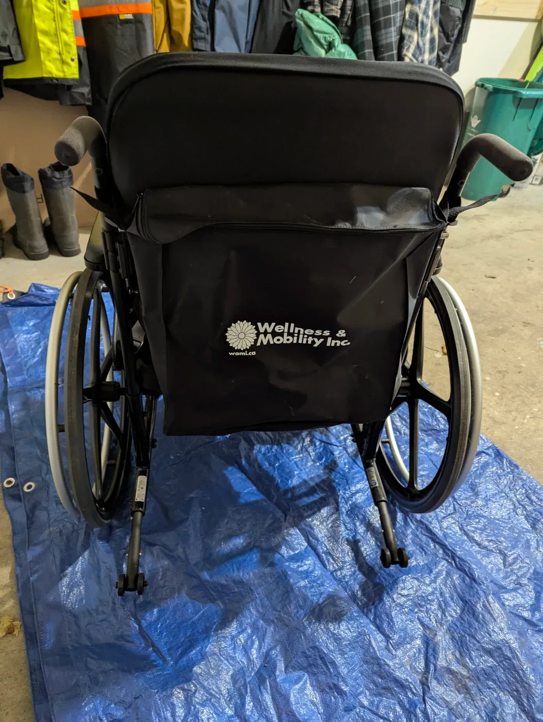 Anti-tip Foldable Wheelchair image indicator(2)