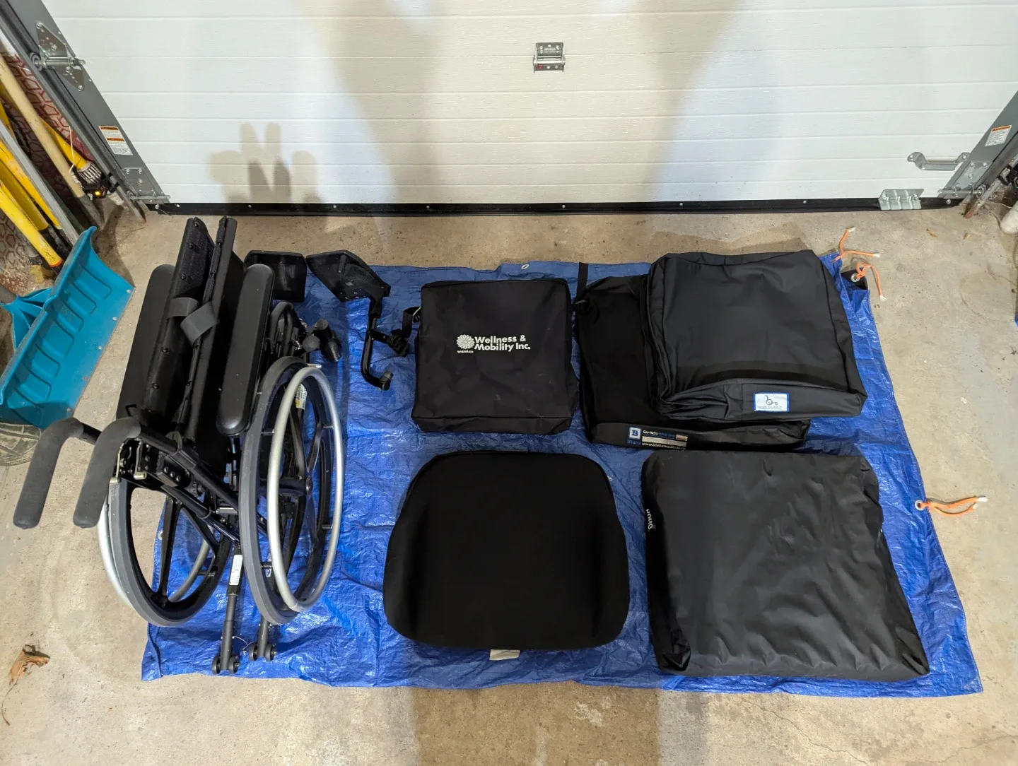 Anti-tip Foldable Wheelchair image indicator(4)