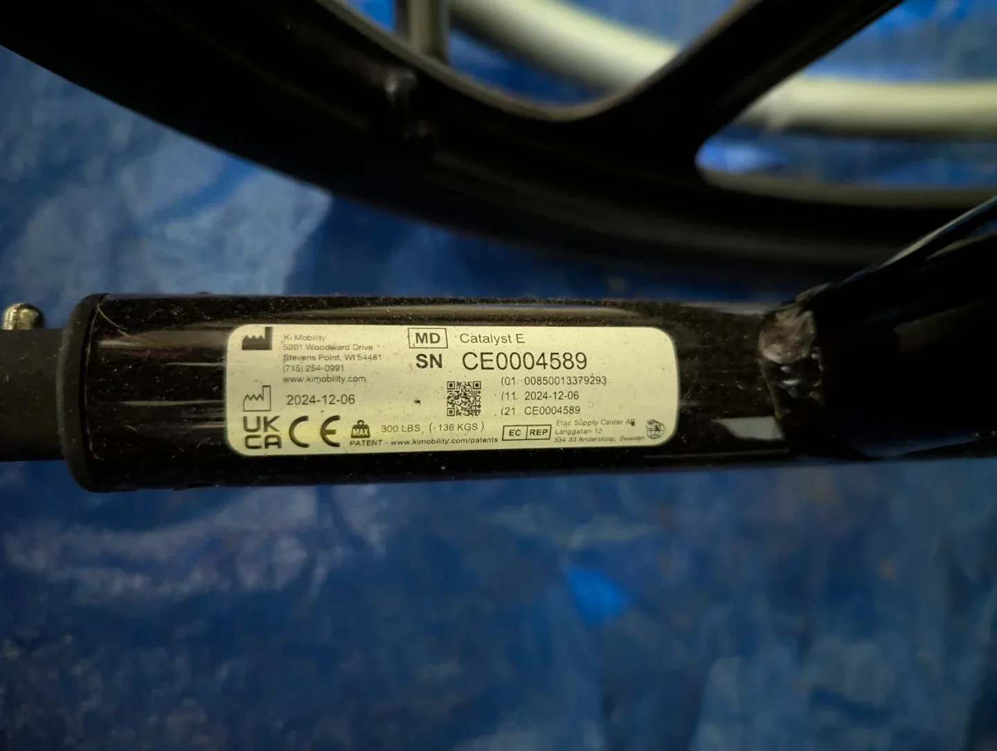 Anti-tip Foldable Wheelchair image indicator(8)