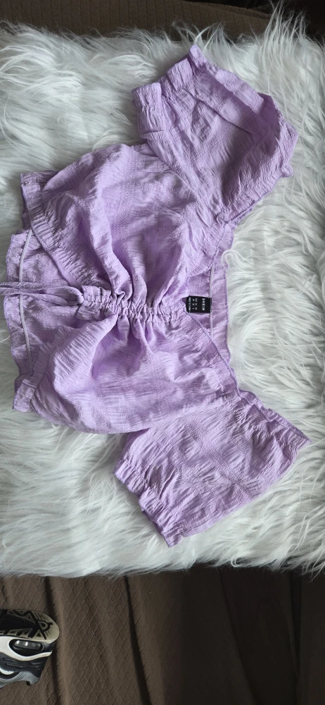 Shein Purple Crop Top - Size M