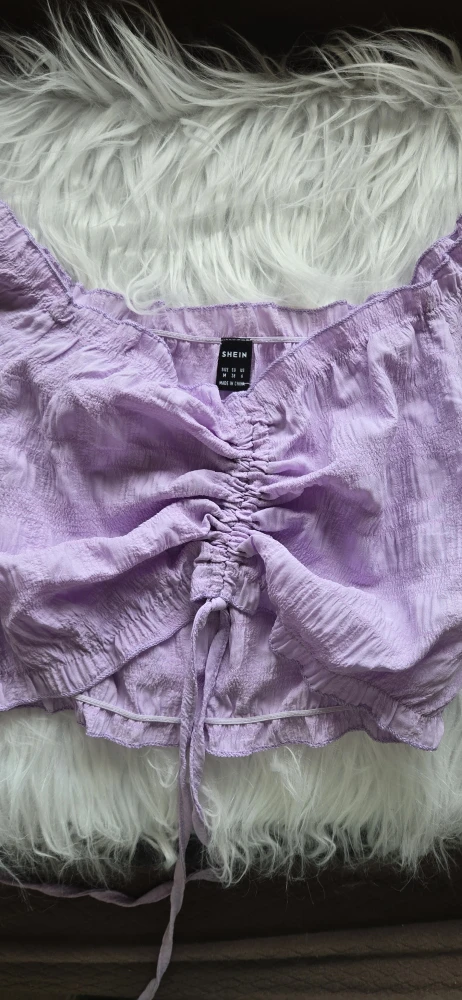 Shein Purple Crop Top - Size M - photo 3