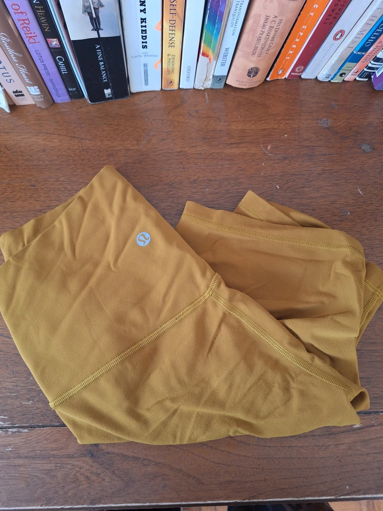 Lululemon Align Leggings, Size 4, Gold - photo 2