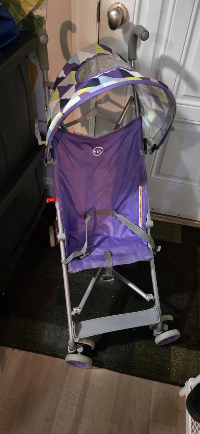 Stik Purple Stroller