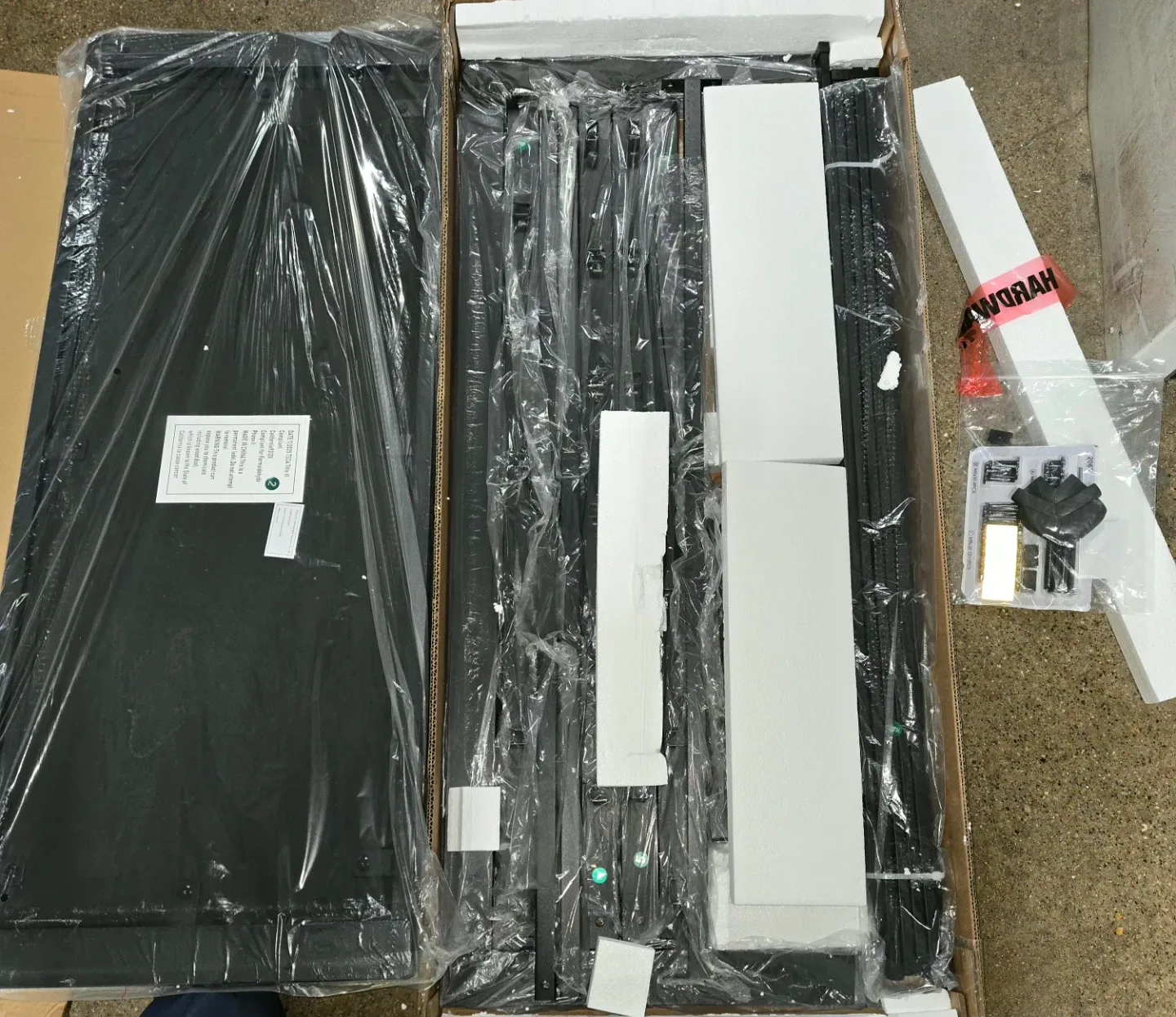 Feonase Twin Black Metal Bed Frame (New) image indicator(6)