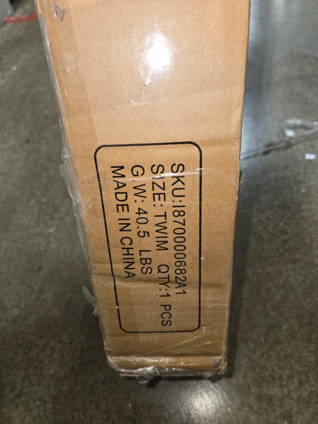 Feonase Twin Black Metal Bed Frame (New) image indicator(9)