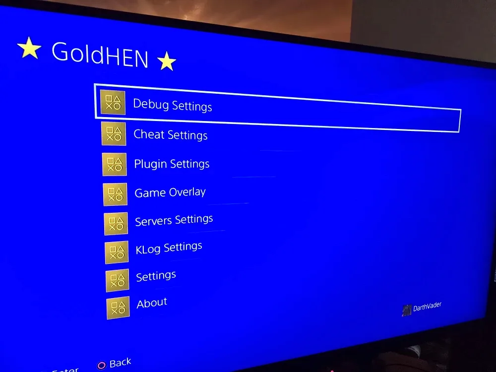 Ps4 Special Edition StarWars Darth Vader Edition on CFW 9.00 image indicator(5)