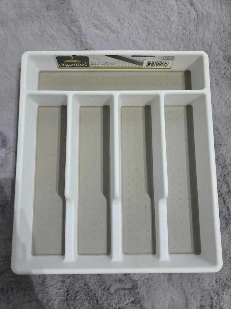 Cutlery Tray Drawer Organizer with Free Kitchen Utensils