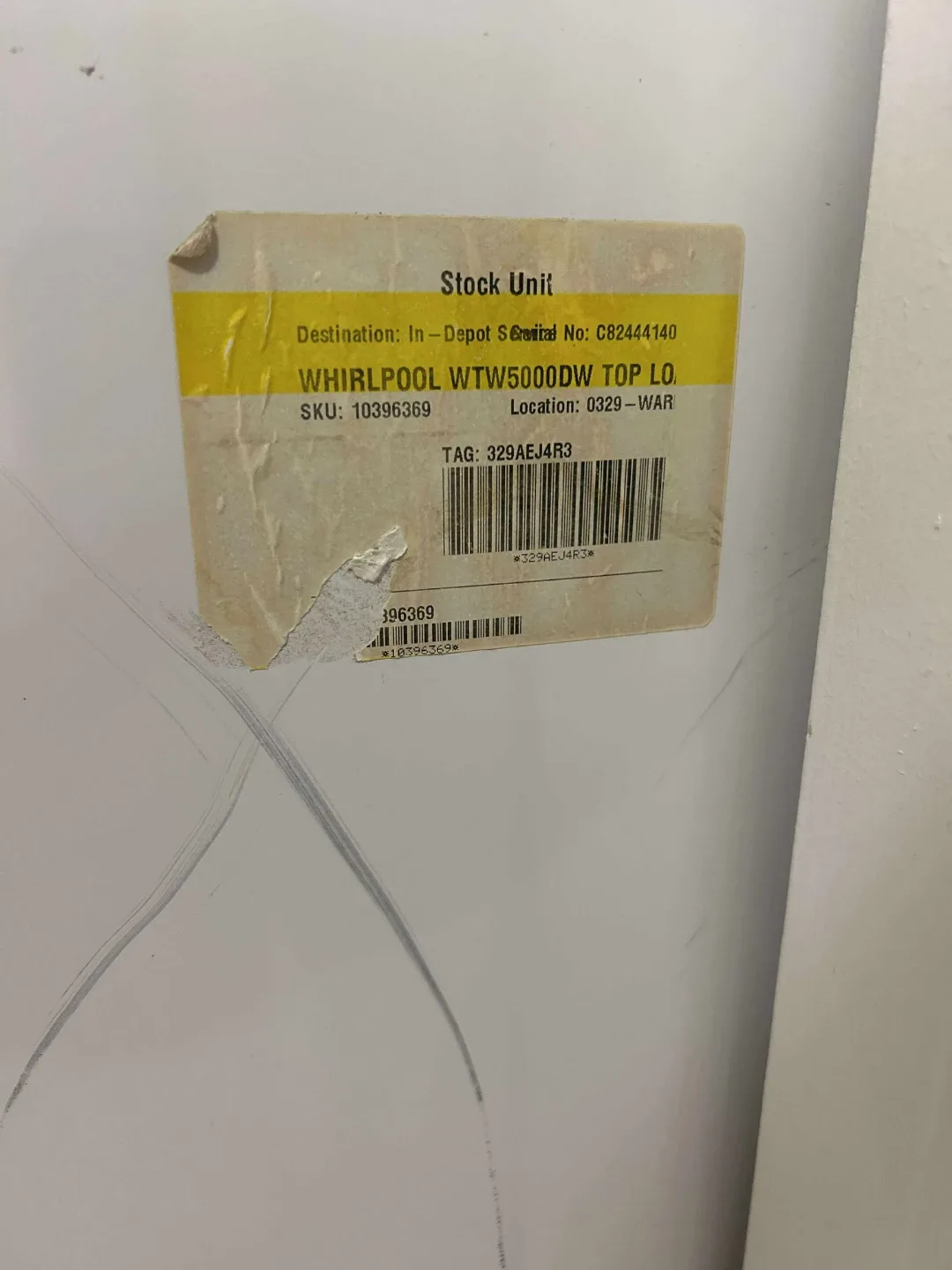 Whirlpool WTW5000DW Top Load Washer image indicator(4)