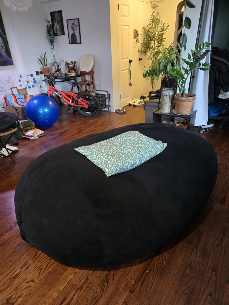 Big Black Bean Bag