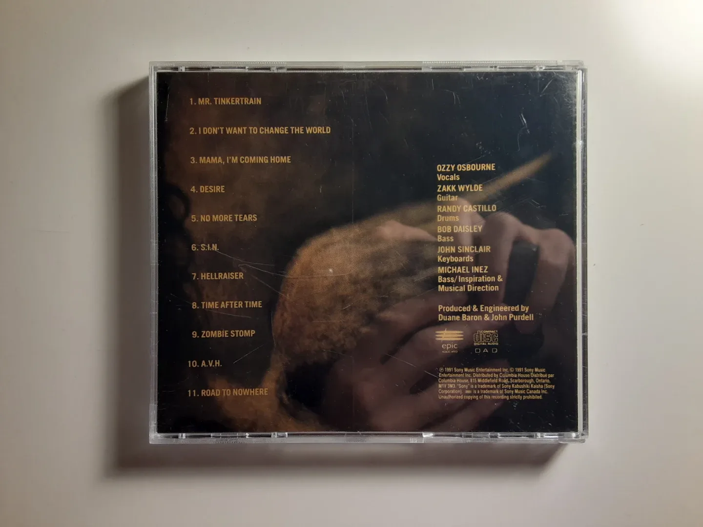 Ozzy Osbourne - No More Tears | CD image indicator(3)