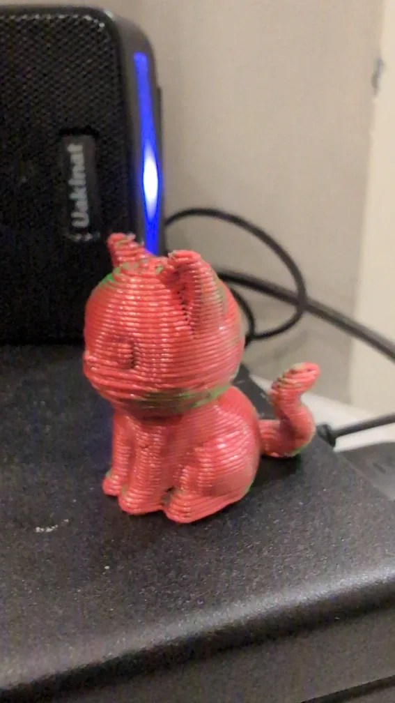 3D Printed Cat Figurine image indicator(3)