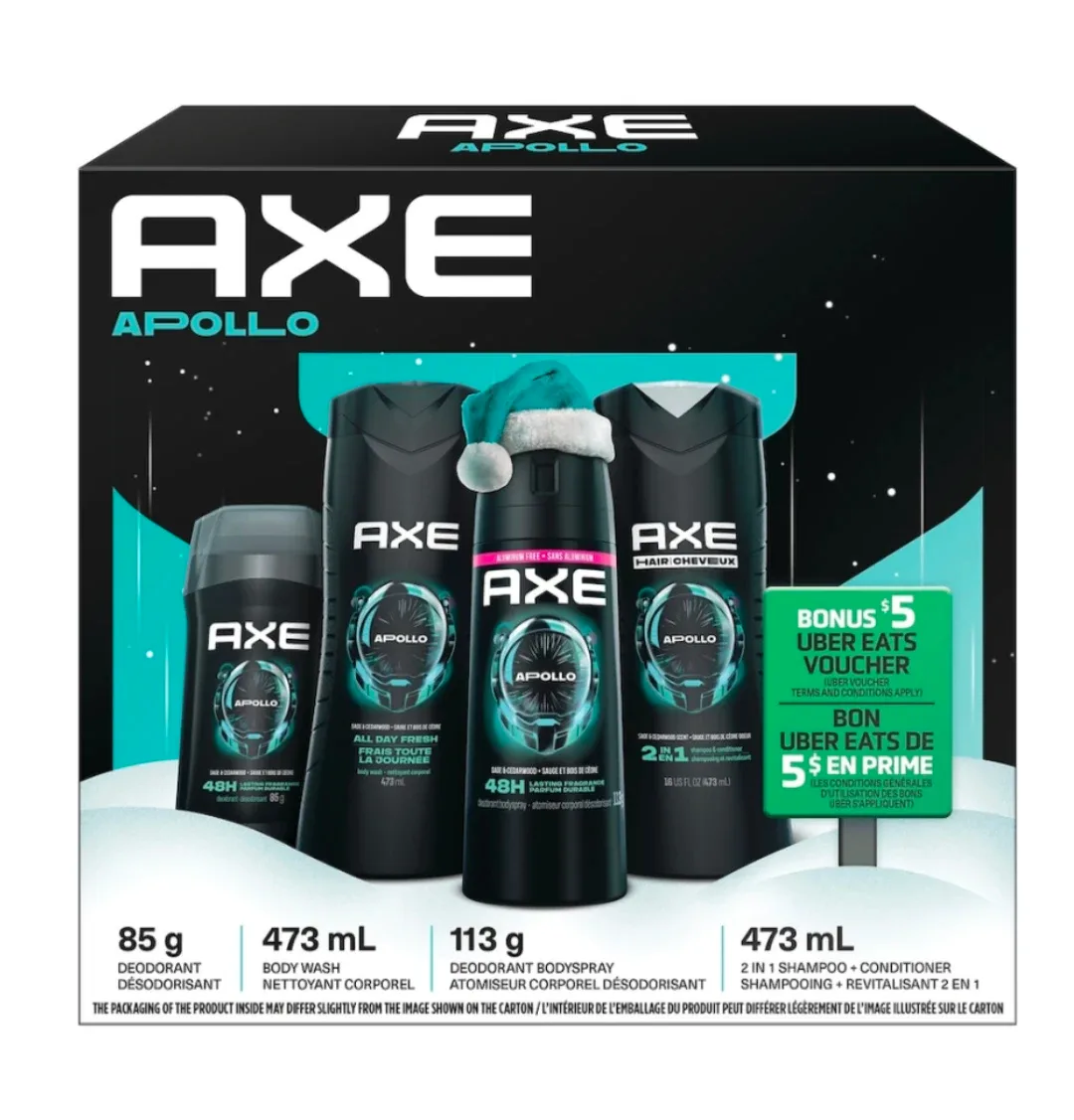 (NEW) AXE Appollo Gift Set + $5 Gift card thumbnail