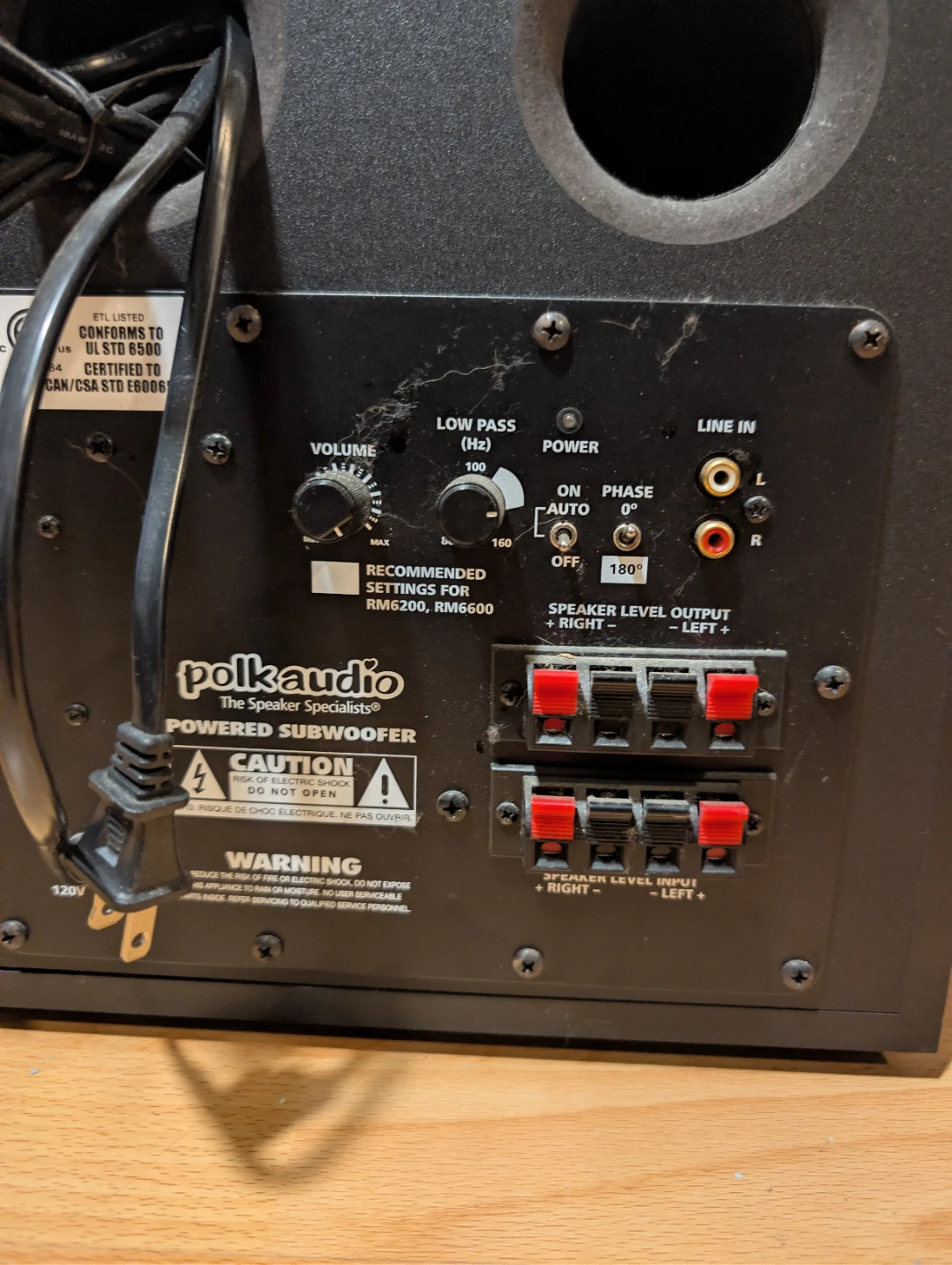 Polk Audio home theater system - photo 4
