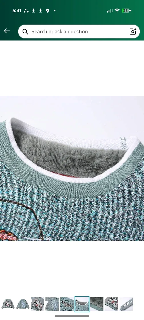 Samurai and Skull fleece lined oversized sweater (unisex) image indicator(6)