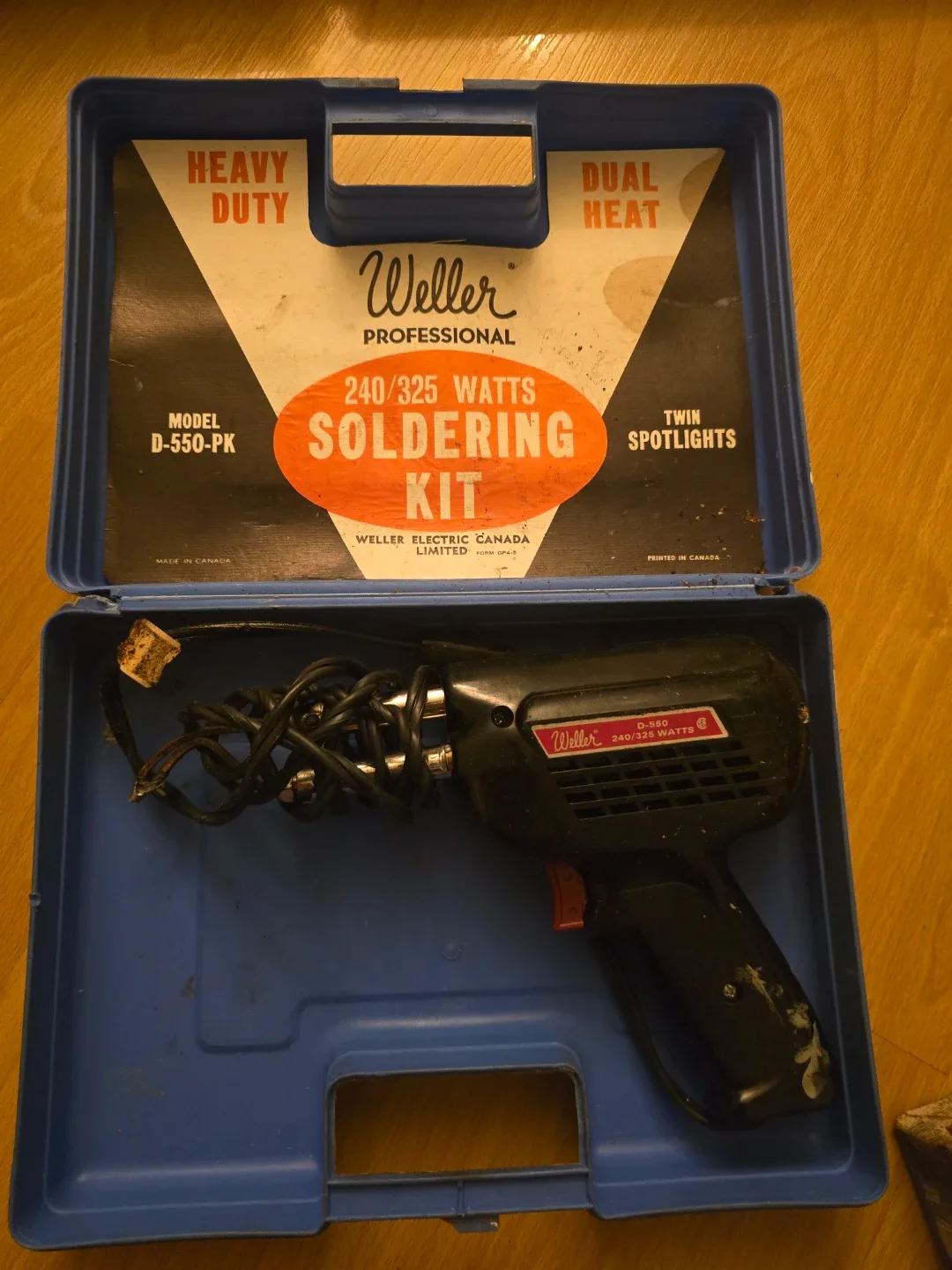 Weller Professional Soldering Kit D-550-PK thumbnail