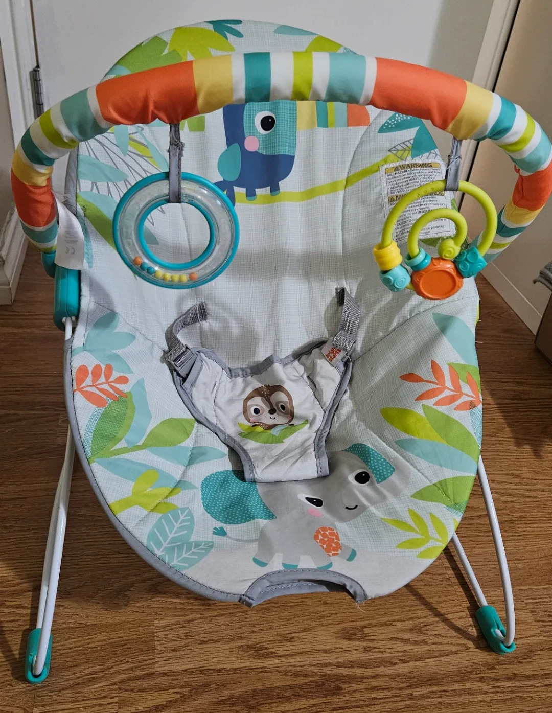 Baby Bouncer w/ Toy Bar (No Vibrator) – Great Condition