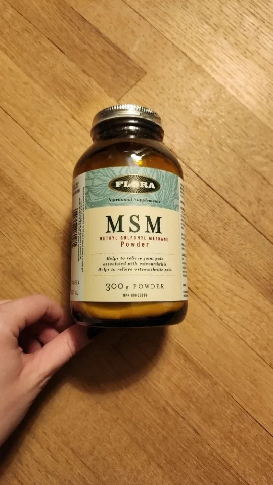 Flora MSM Methyl Sulfonyl Methane Powder 300g