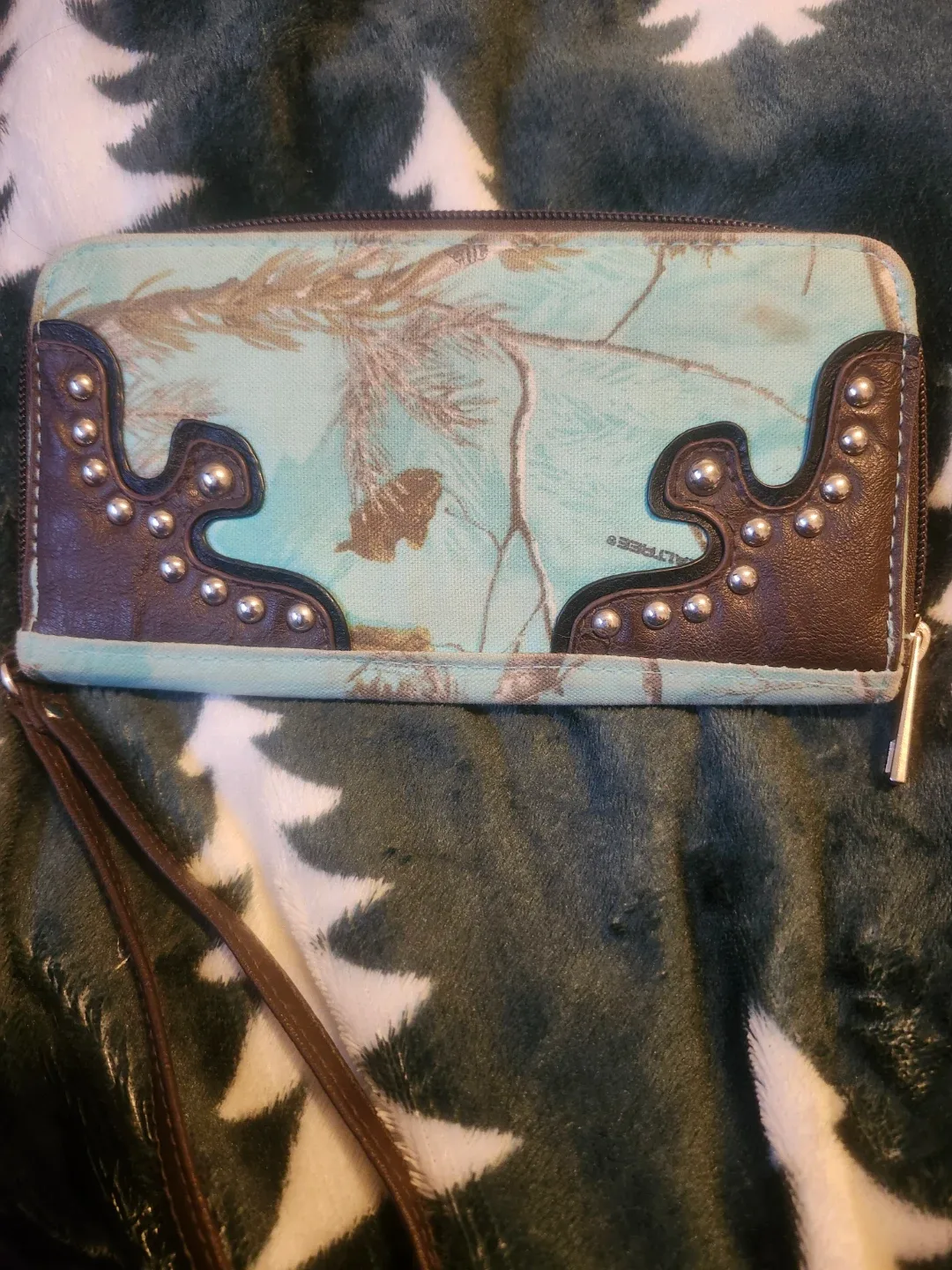 Wallet with Wrist Strap