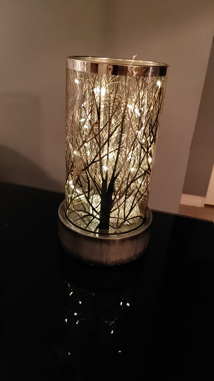 Silver Tree Design  Candle holder - photo 3