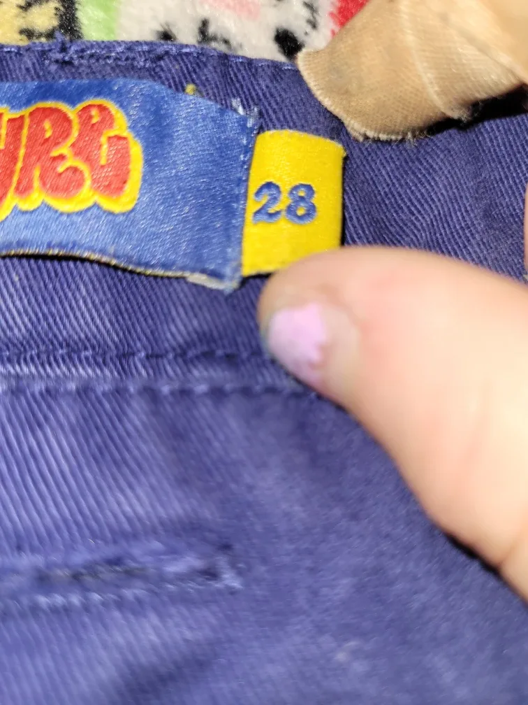 OMD Jumbo Cargo pants- Size 28