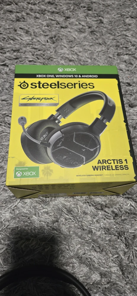 SteelSeries Arctis 1 Cyberpunk Wireless Gaming Headset - photo 3