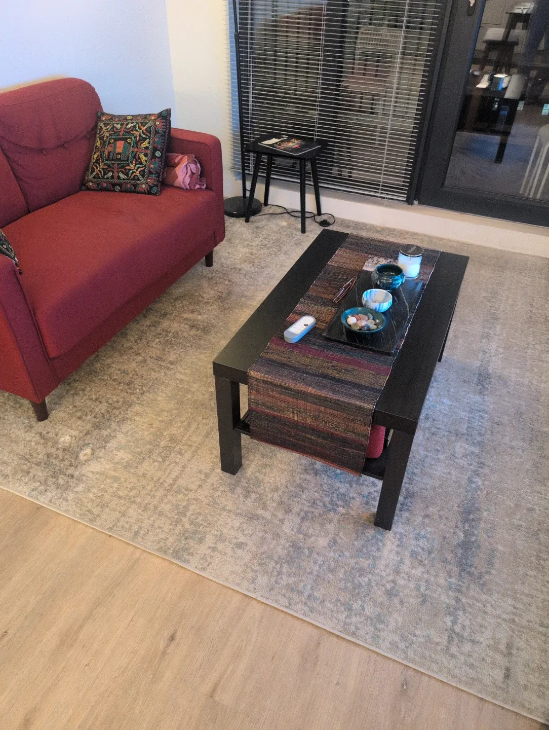 Beige Area Rug - 96" x 96" 🥕 image indicator(2)