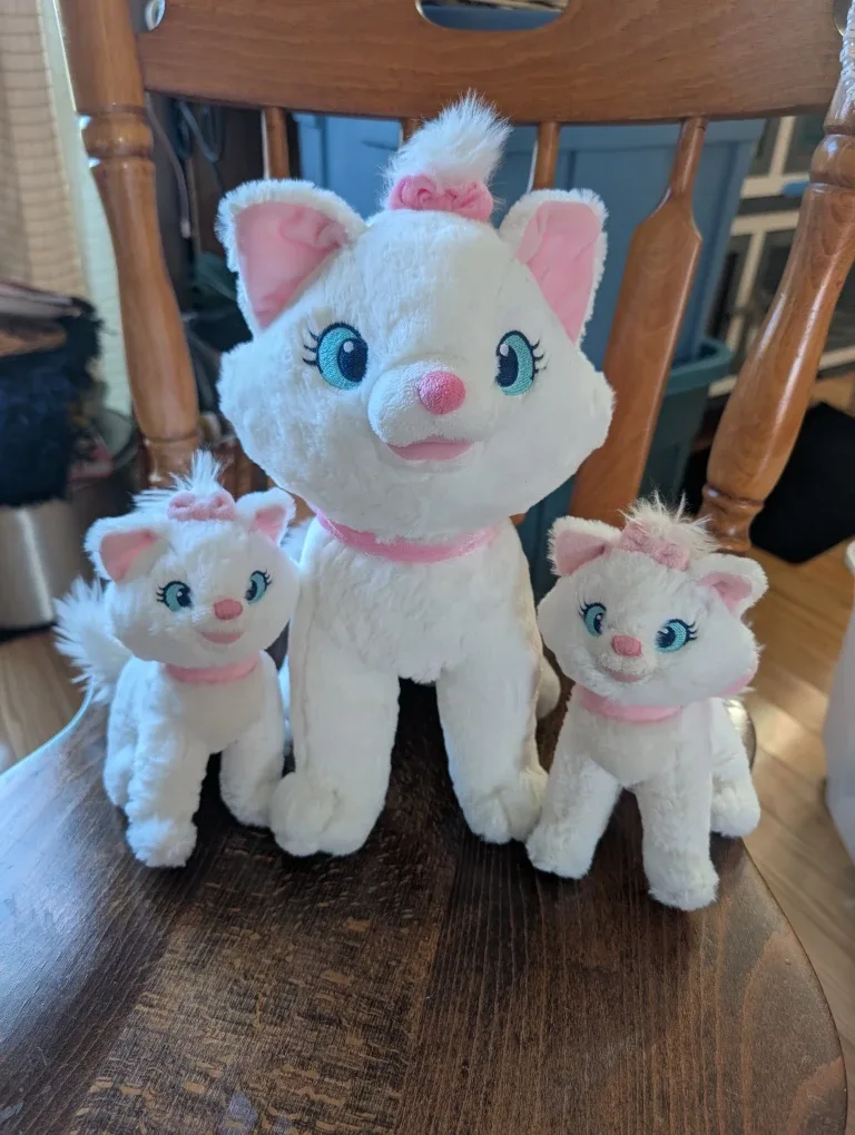 Disney Aristocats Marie Plush Set
