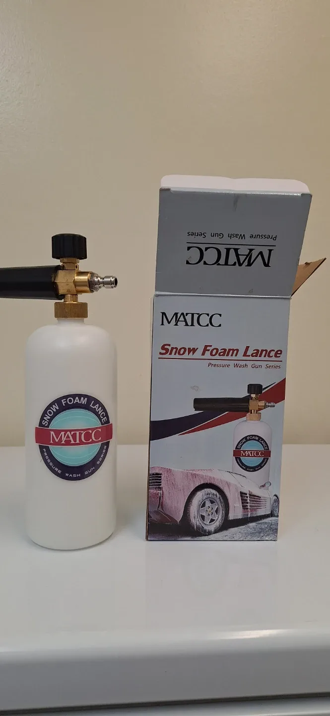 MATCC Snow Foam Lance Pressure Wash Gun image indicator(5)