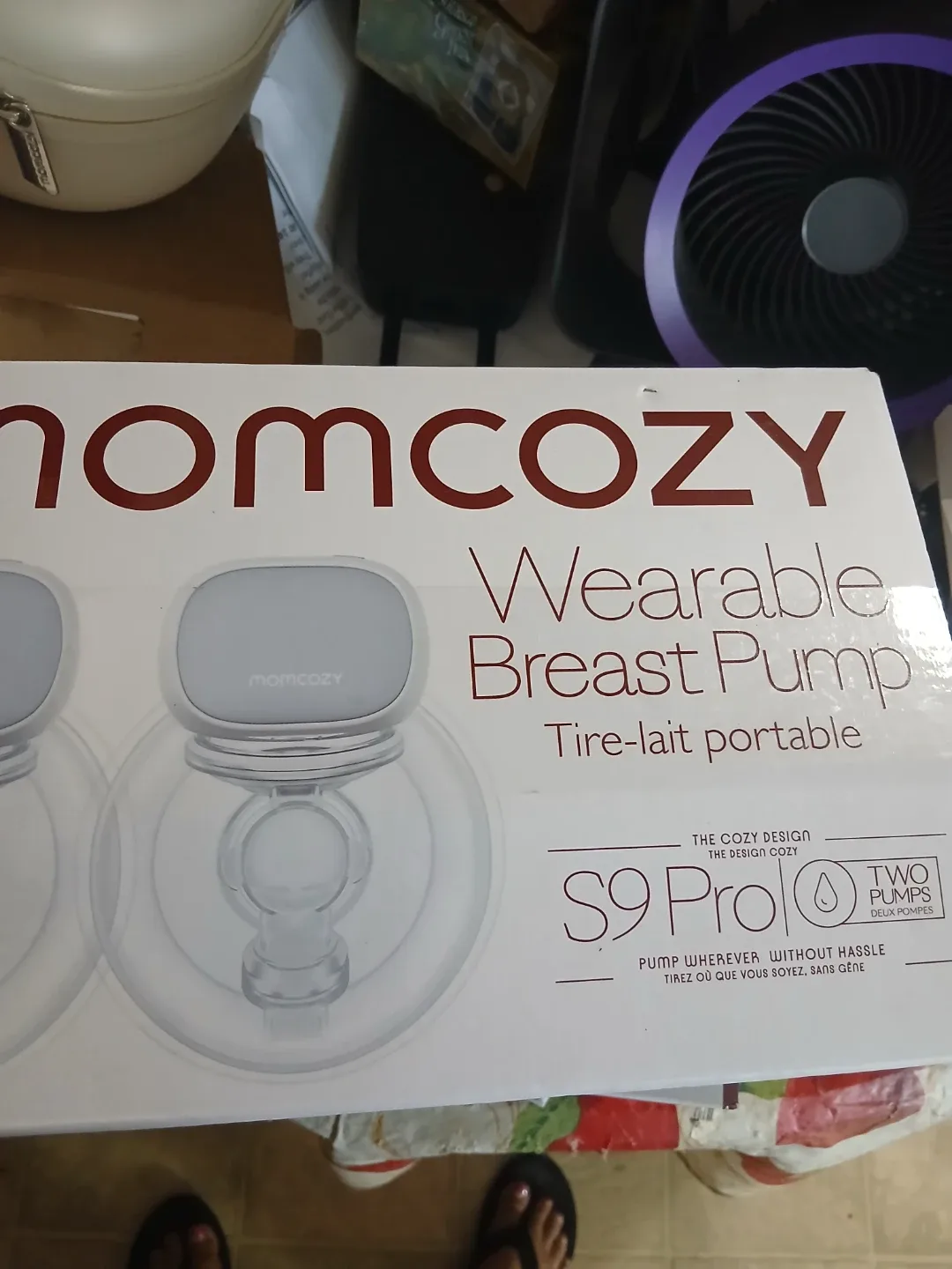NewMomcozy S9 Pro Updated Hands Free Breast Pump, Wearable image indicator(7)