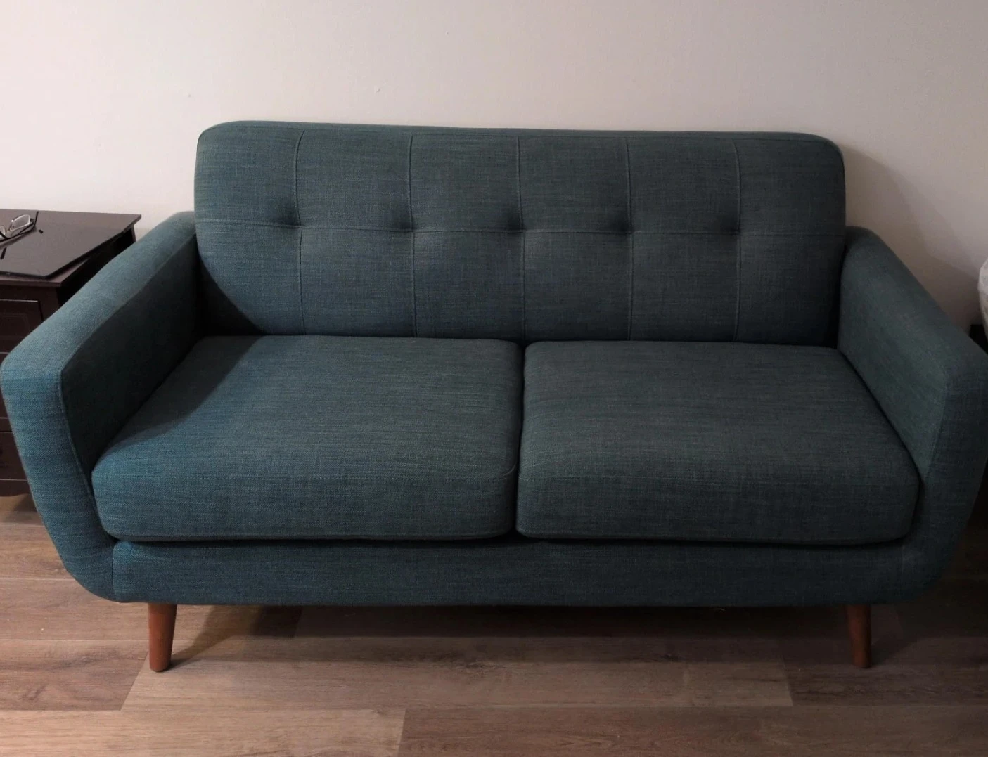 Teal Loveseat Sofa