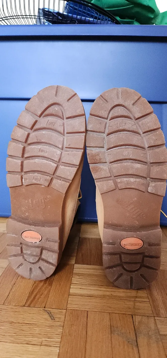 Lugz Tan Leather Work Boots image indicator(7)