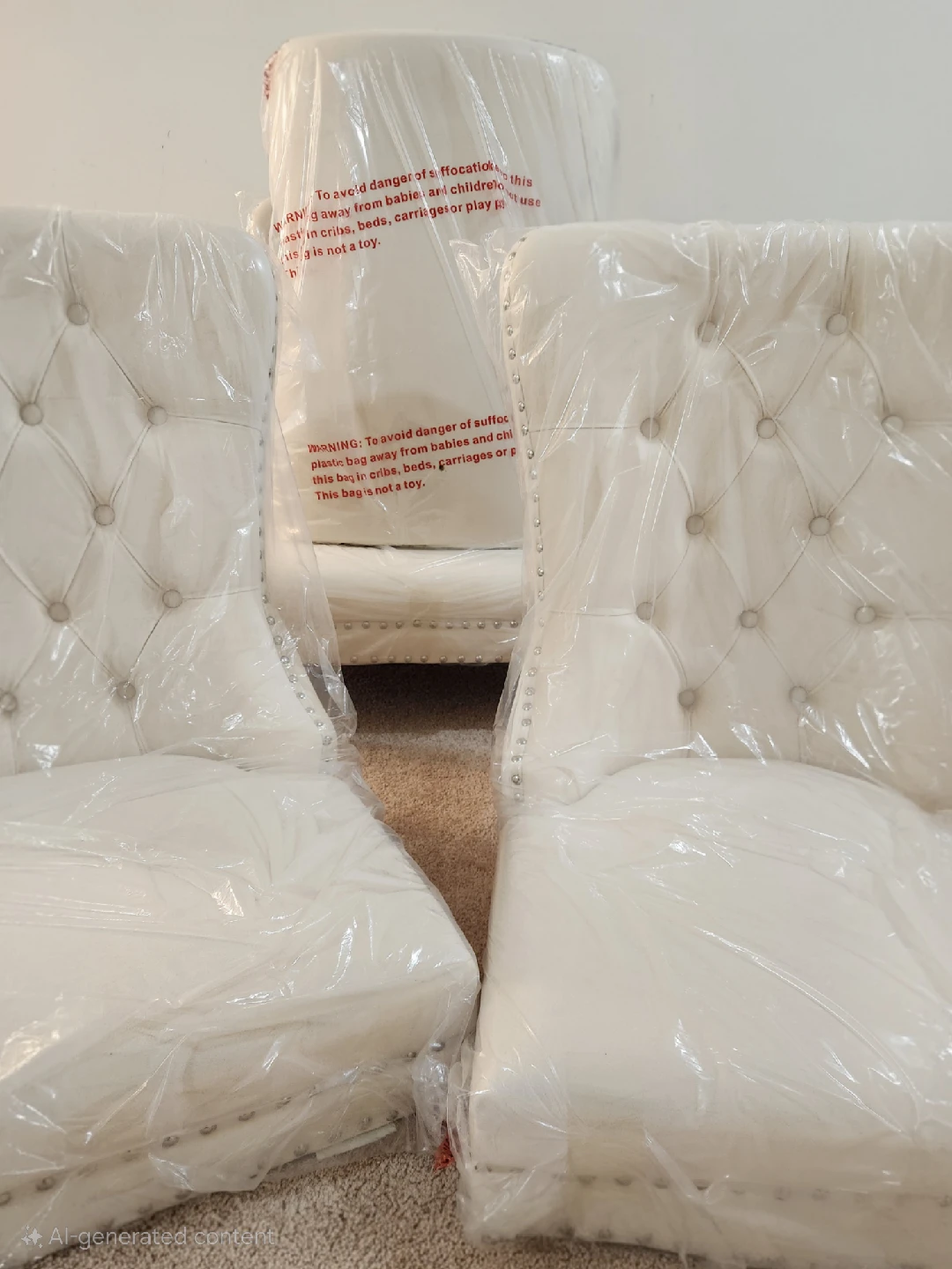 New Tufted Velvet Dining Chairs (Set of 4) - photo 4