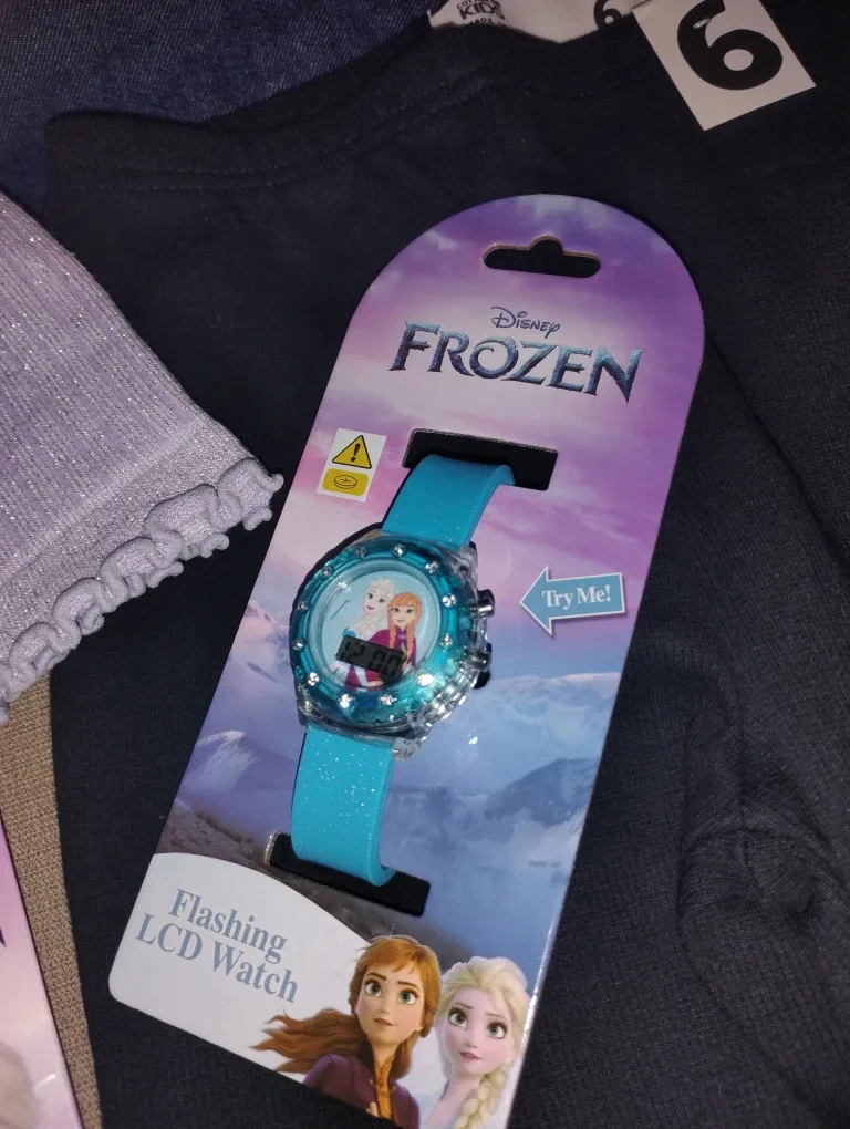 Disney Frozen Flashing LCD Watch - New image indicator(2)