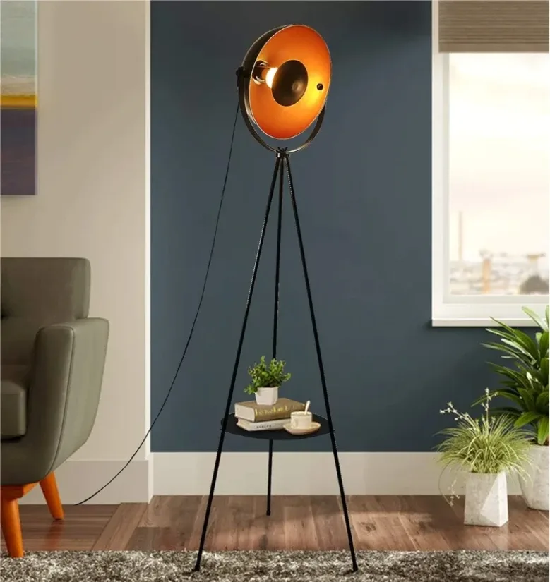 RGB Metal Tripod Floor Lamp (remote control mood lighting) image indicator(3)