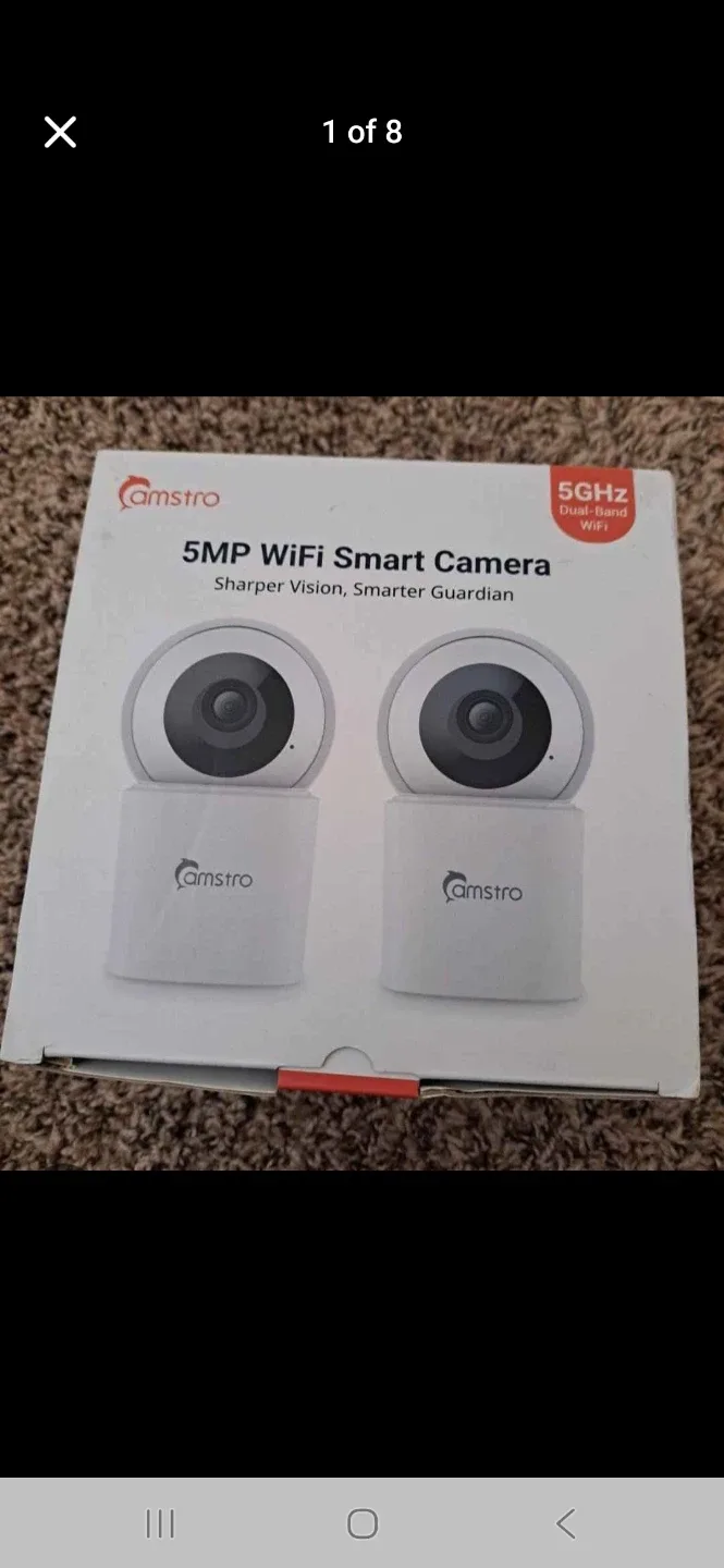 New 5MP Wi-Fi smart camera share provision smarter guardian image indicator(9)