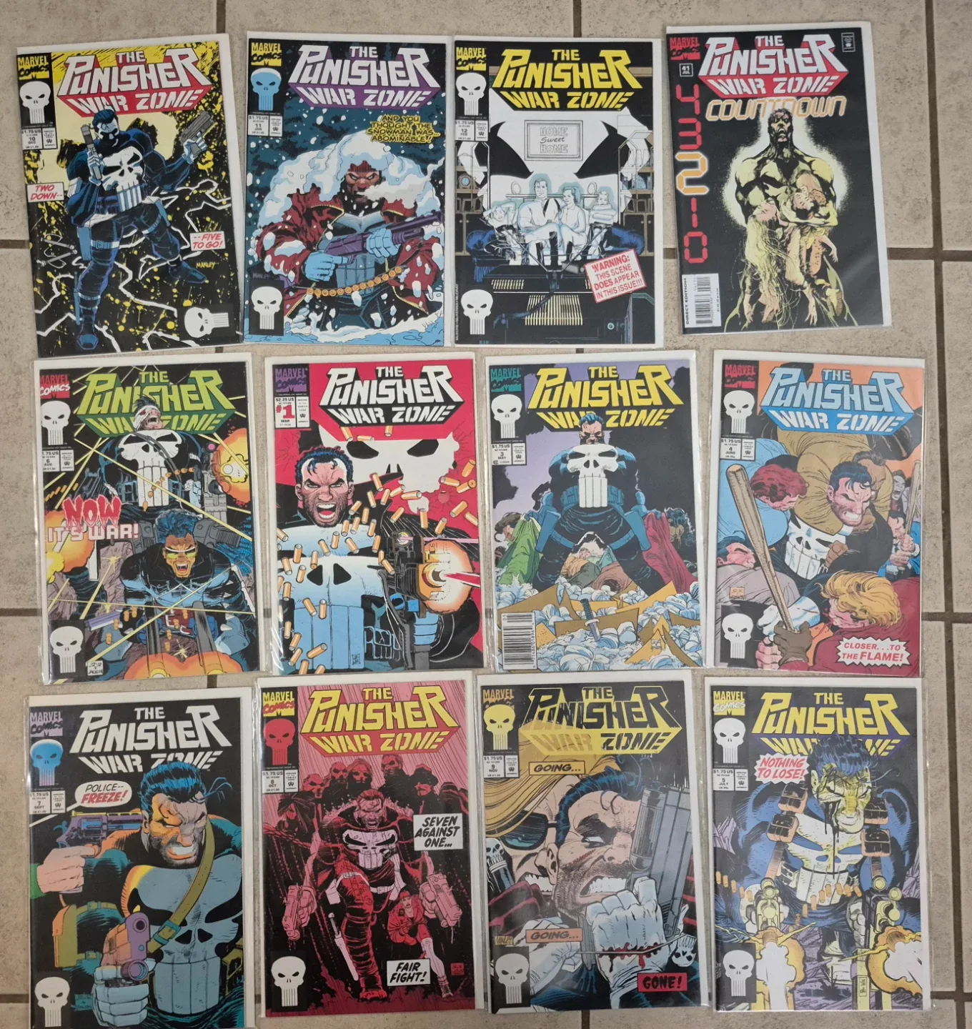 The Punisher Comic Book Lot - Marvel image indicator(3)