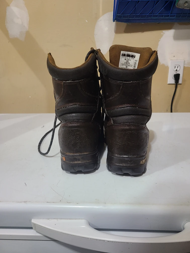 Carhartt  Brown Leather Work Boots - photo 2