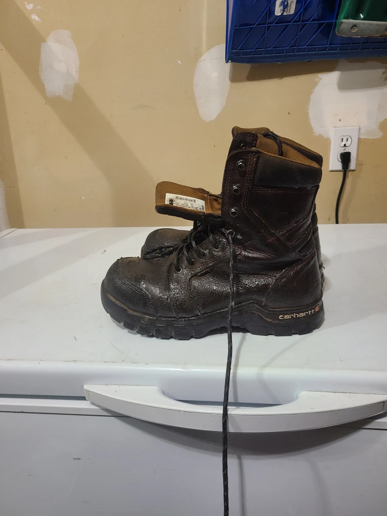 Carhartt  Brown Leather Work Boots - photo 3
